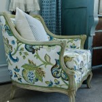 Reupholstered French Chair 2 - www.missmustardseed.com