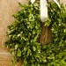 chandeliers, boxwood, fluff & stuff