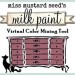 Milk Paint Mixer & Junk Bonanza 
