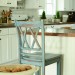 Milk Painted Bar Stool