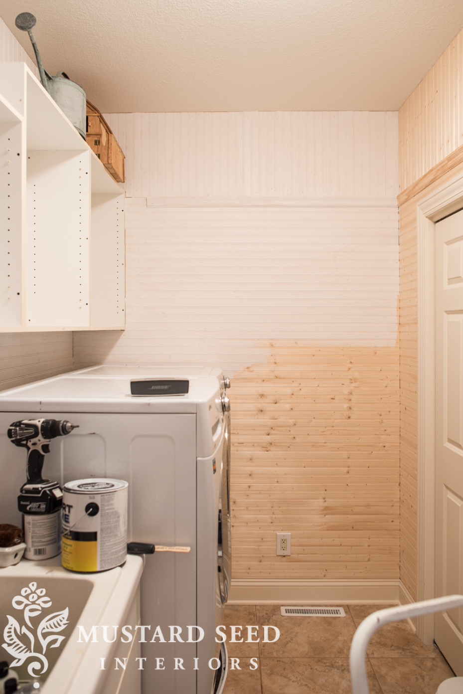 installing beadboard miss mustard seed