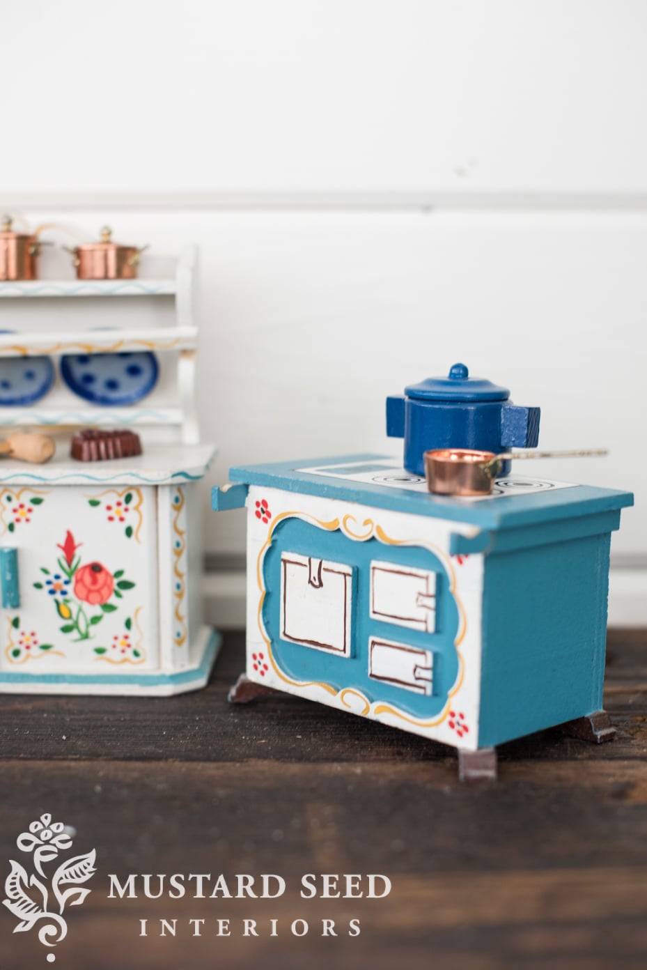 German Bavarian Vintage Dollhouse Furniture | miss mustard seed
