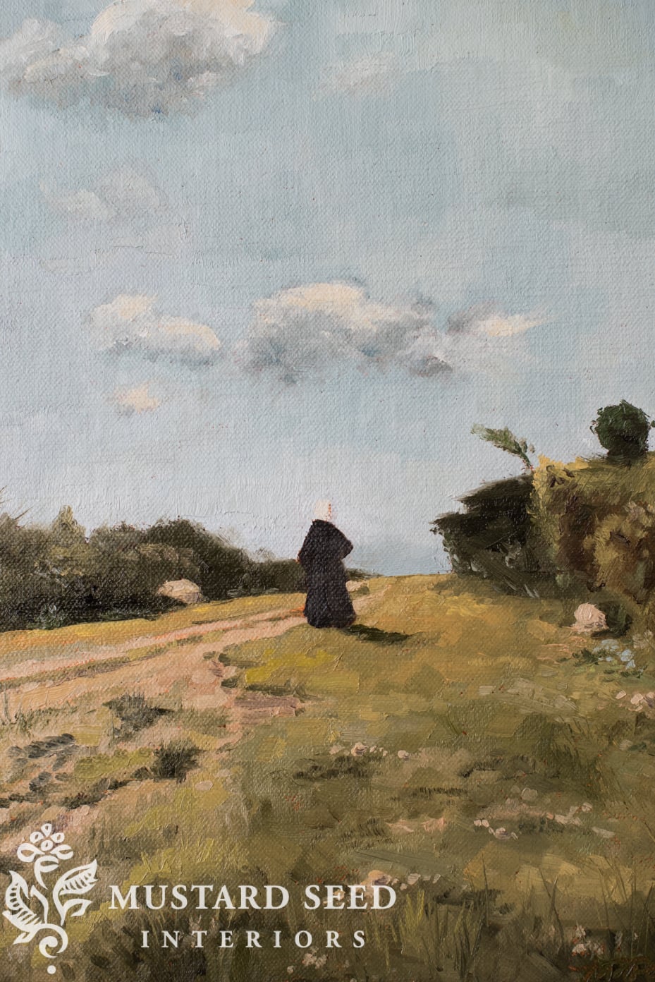 master study | oil painting | miss mustard seed