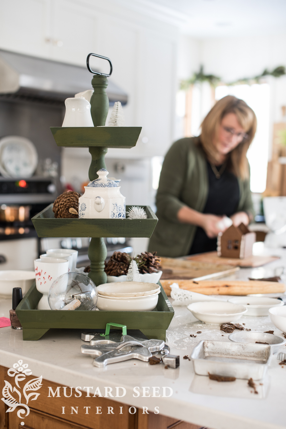 gingerbread house making success | miss mustard seed