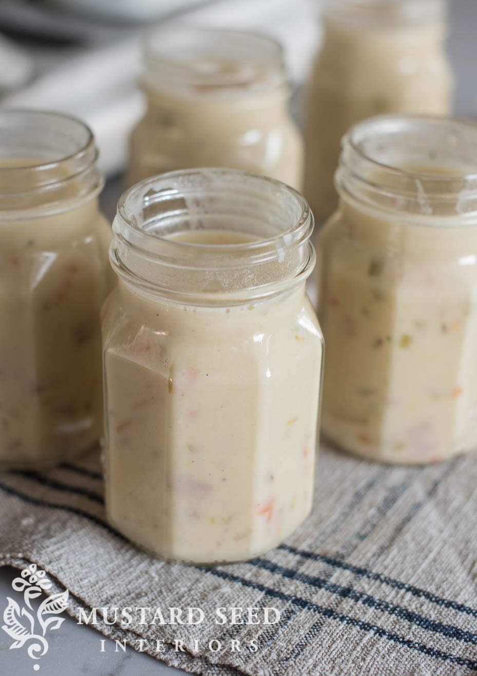 Easy Potato Soup | Ball Jars | missmustardseed.com