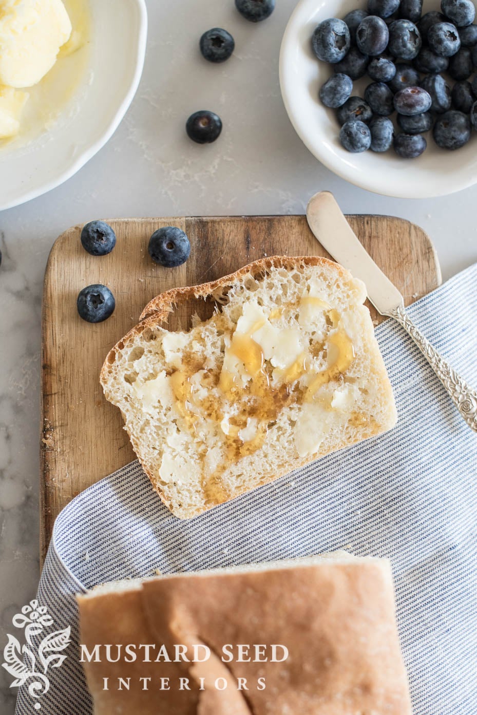 basic white bread recipe | bread baking tips | miss mustard seed