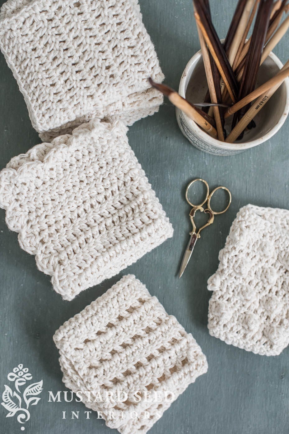 crocheted dishcloths miss mustard seed