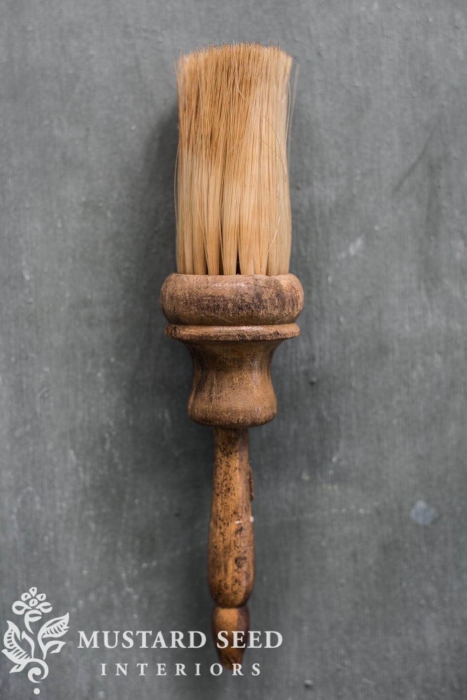 antique horse hair paint brush miss mustard seed