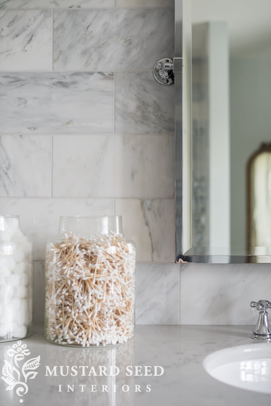 suburban master bathroom makeover | miss mustard seed