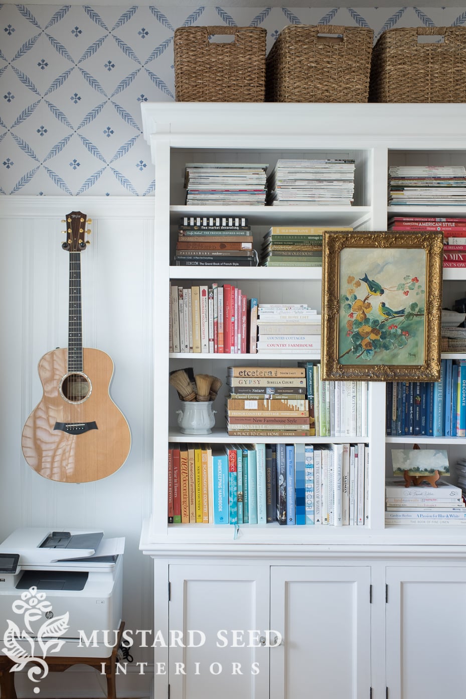 creative home office | miss mustard seed