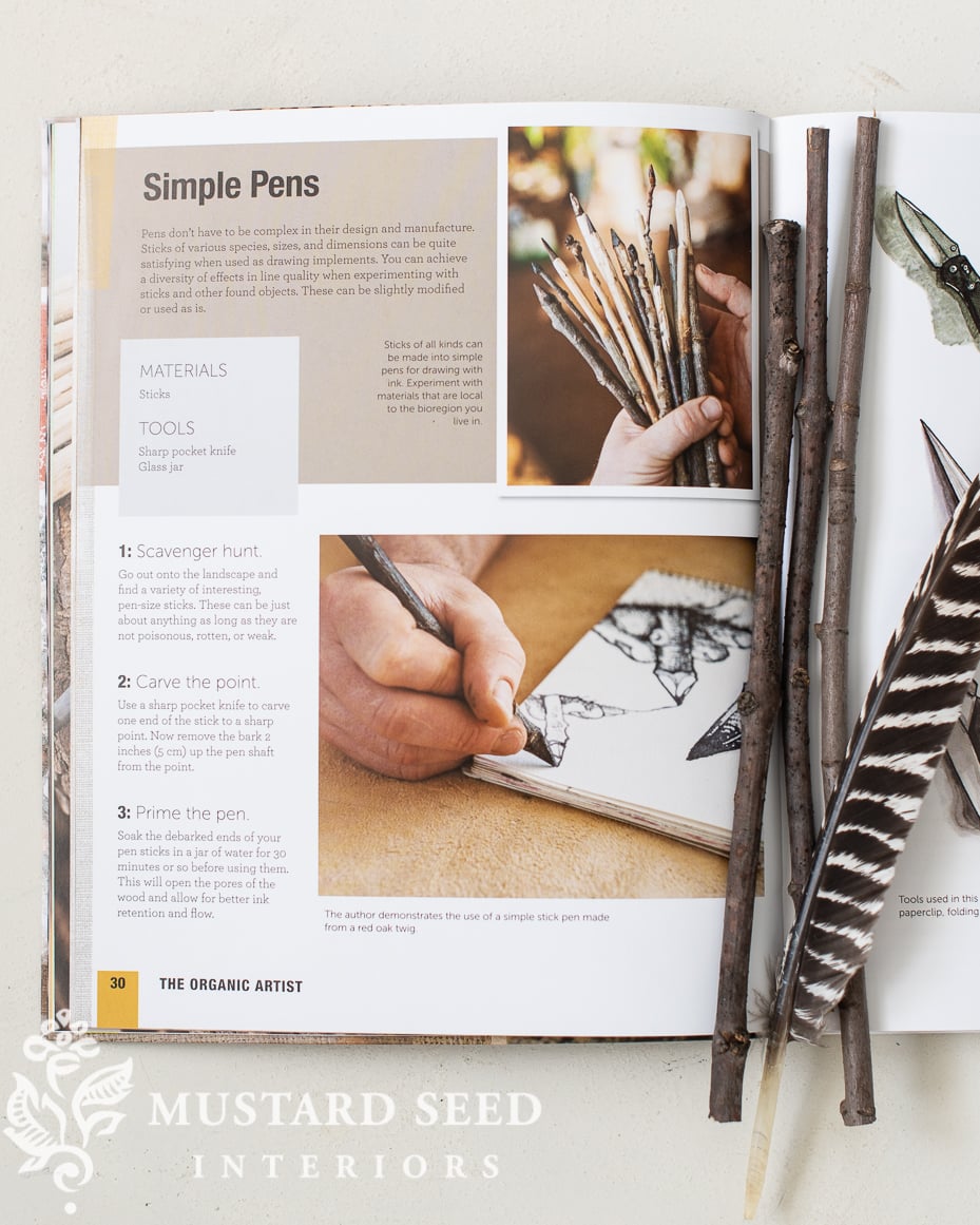 the organic artist | miss mustard seed