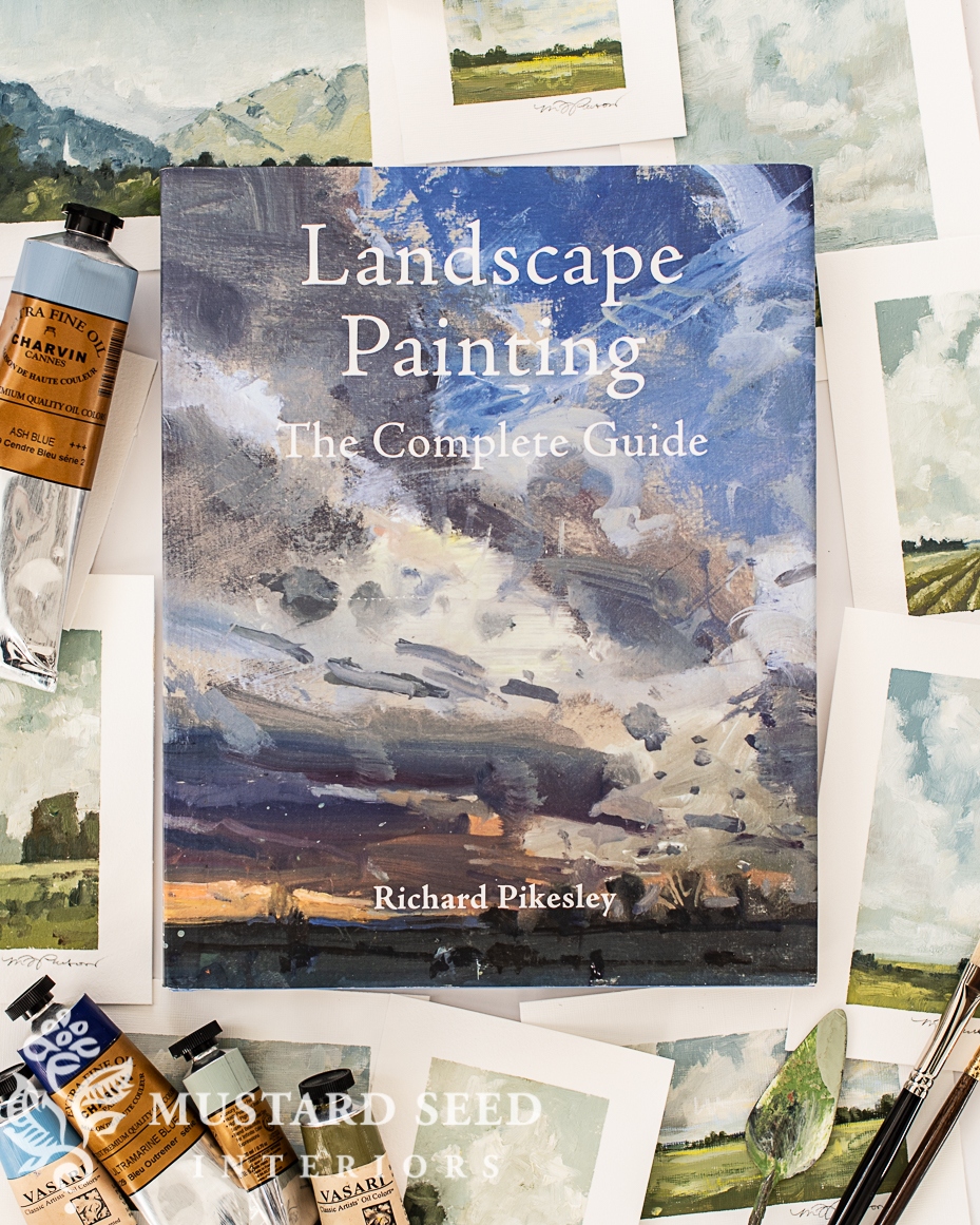 landscape painting, the complete guide | richard pikesley | miss mustard seed