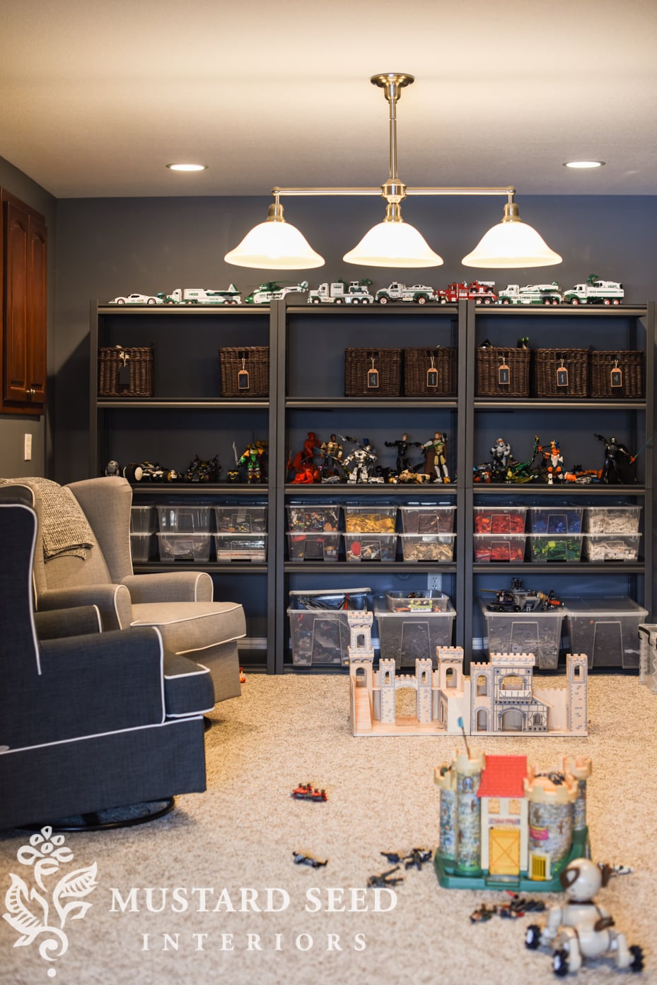 basement playroom | miss mustard seed