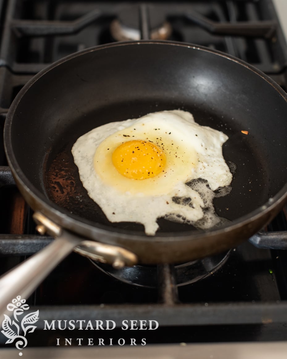 breakfast vegetable & egg stir fry recipe | over-easy egg | miss mustard seed