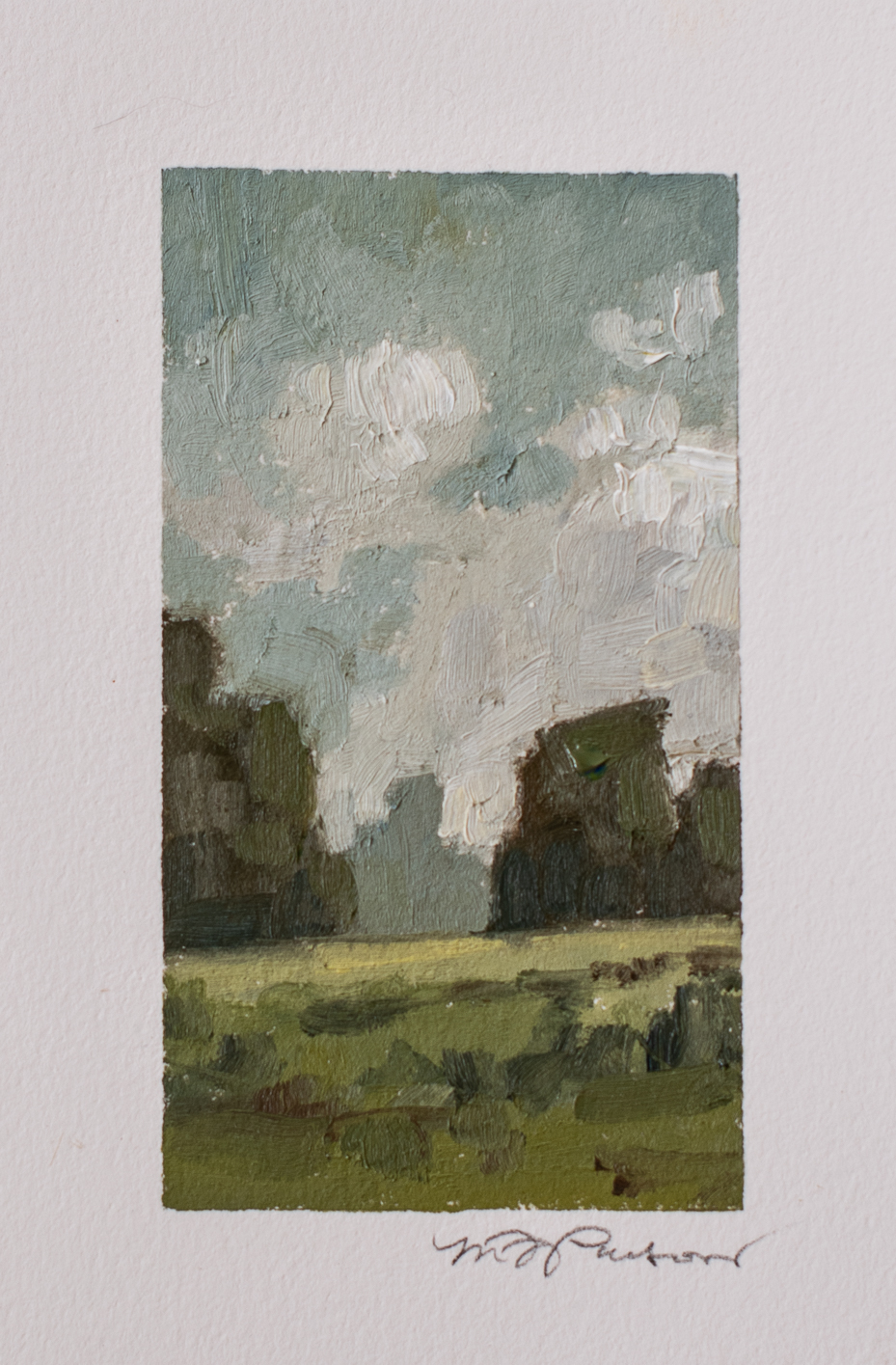 landscape | original oil painting | miss mustard seed
