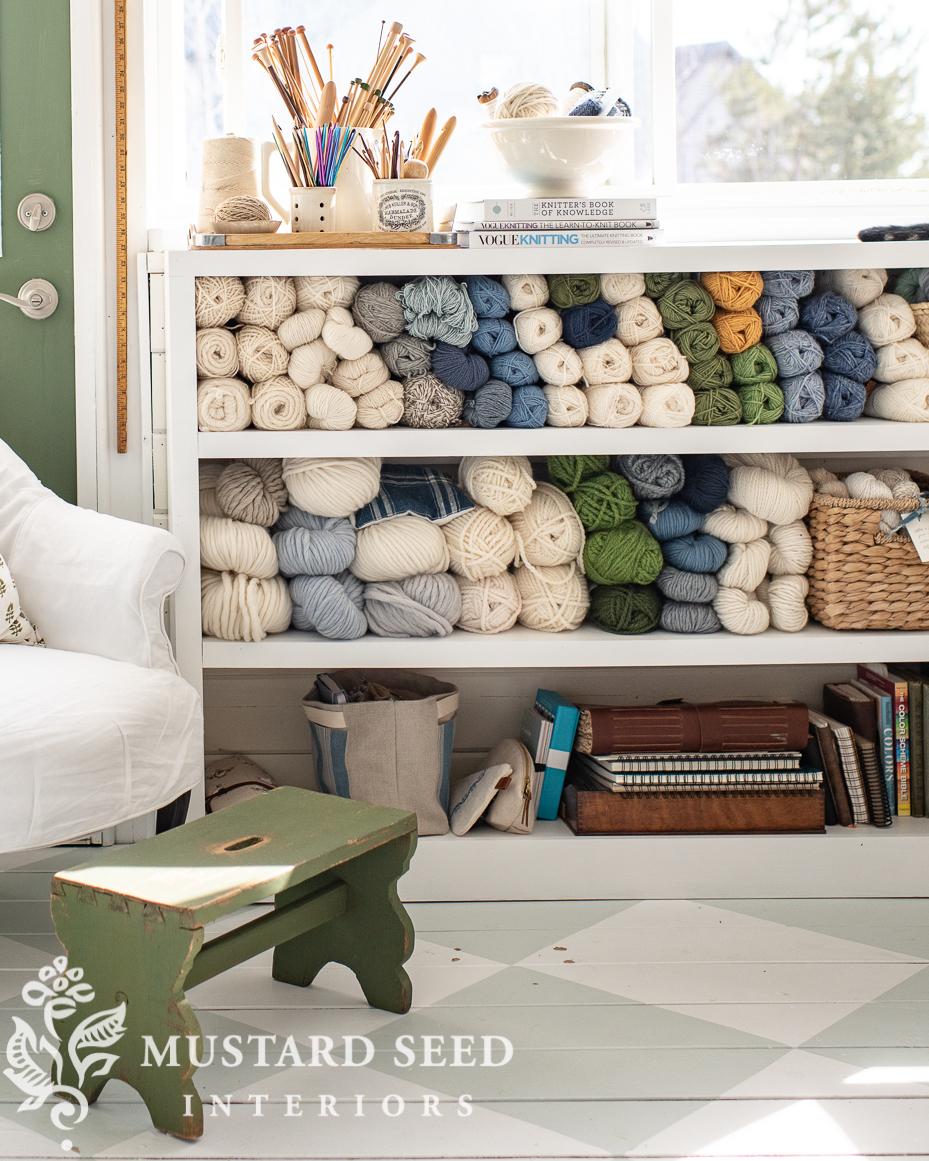 organizing the art studio | miss mustard seed