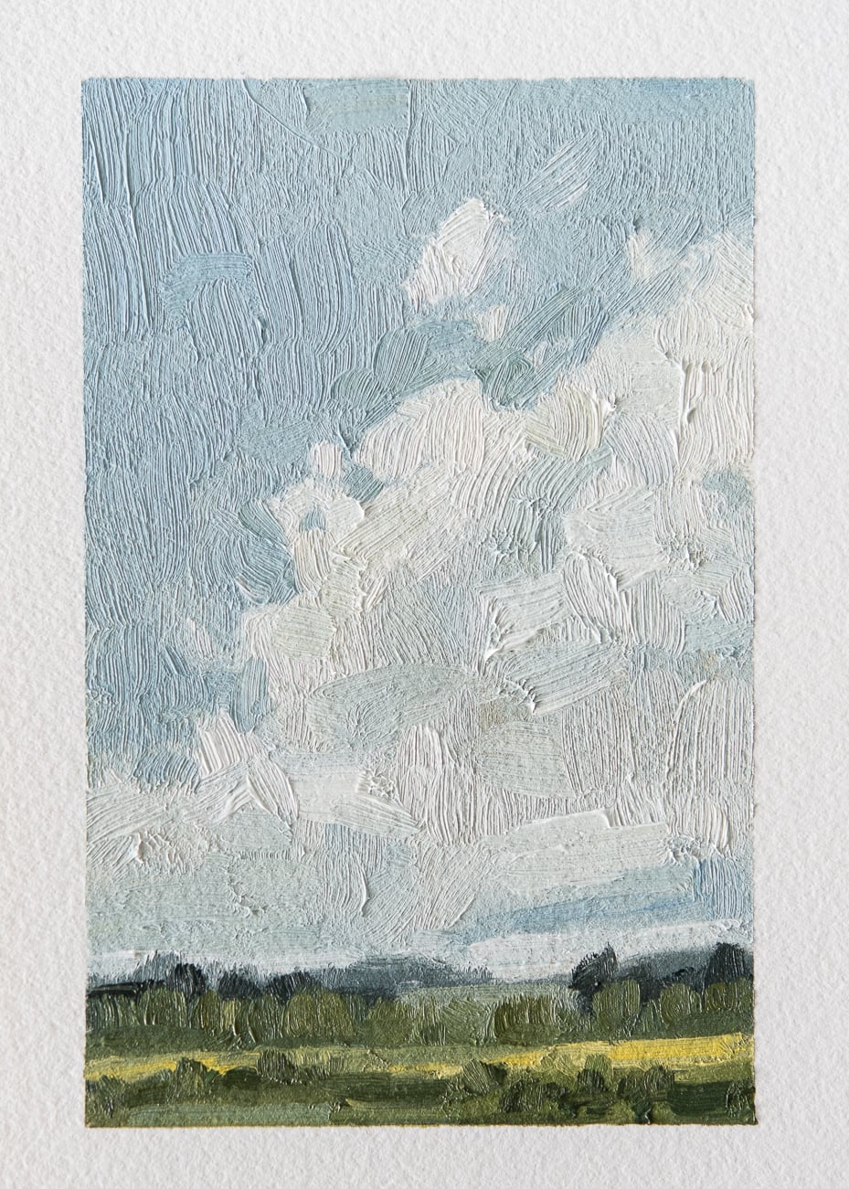 impressionist landscape oil painting | miss mustard seed