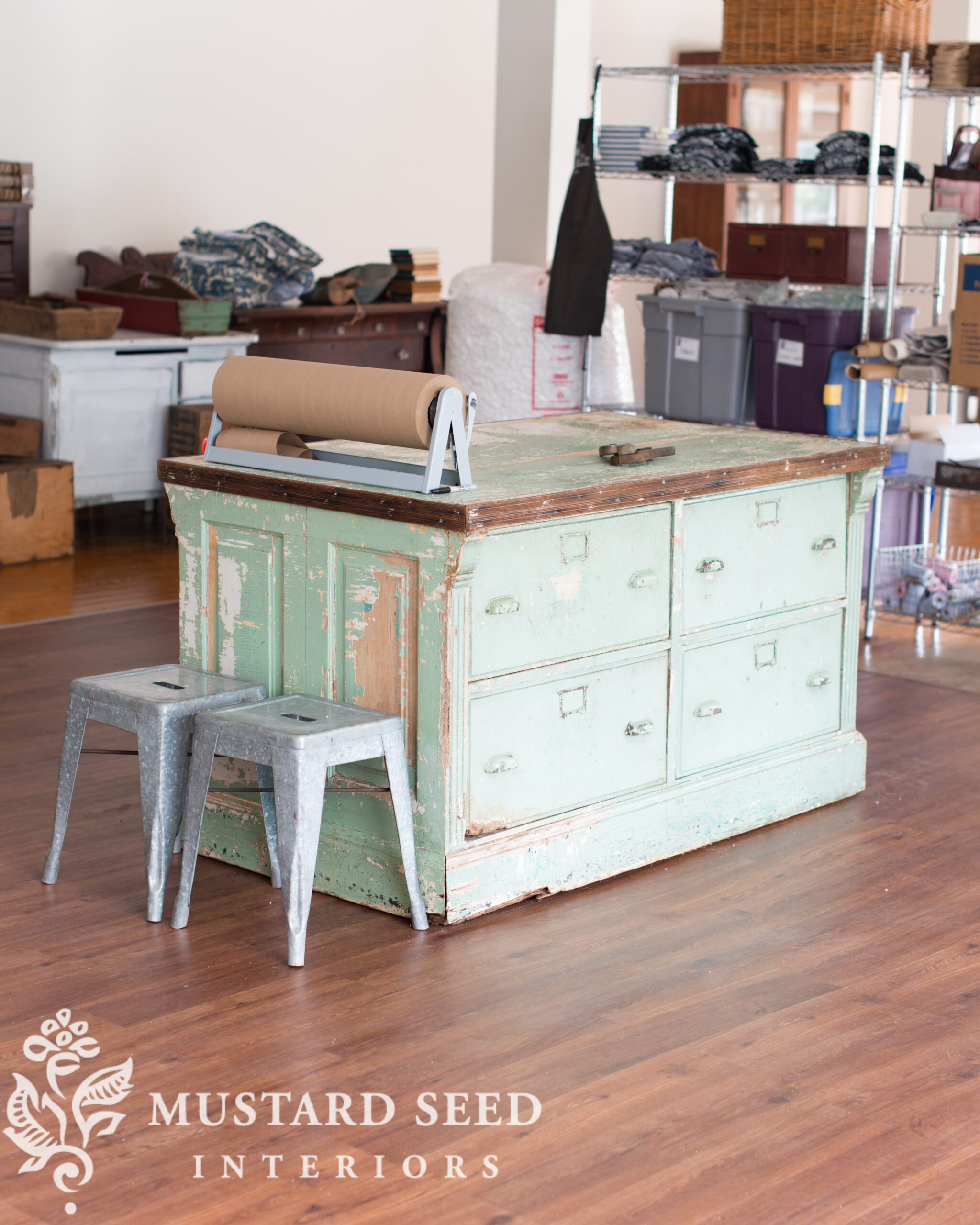 antique counter kitchen island | miss mustard seed