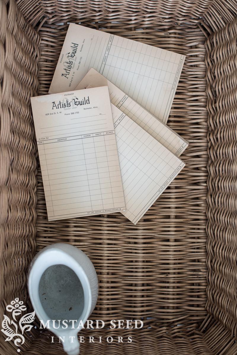 artists' guild notepad | miss mustard seed