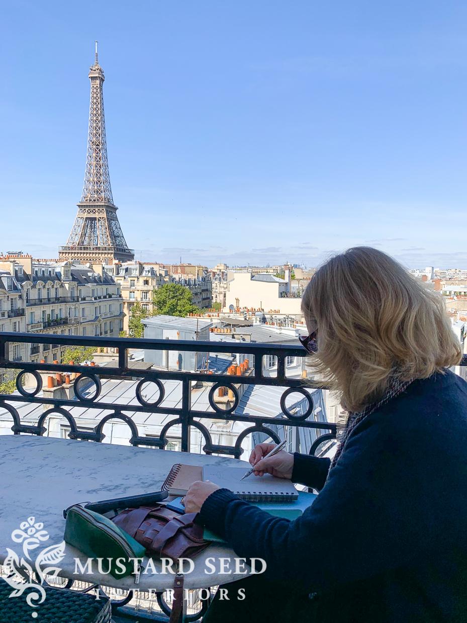 sketching in Paris | miss mustard seed