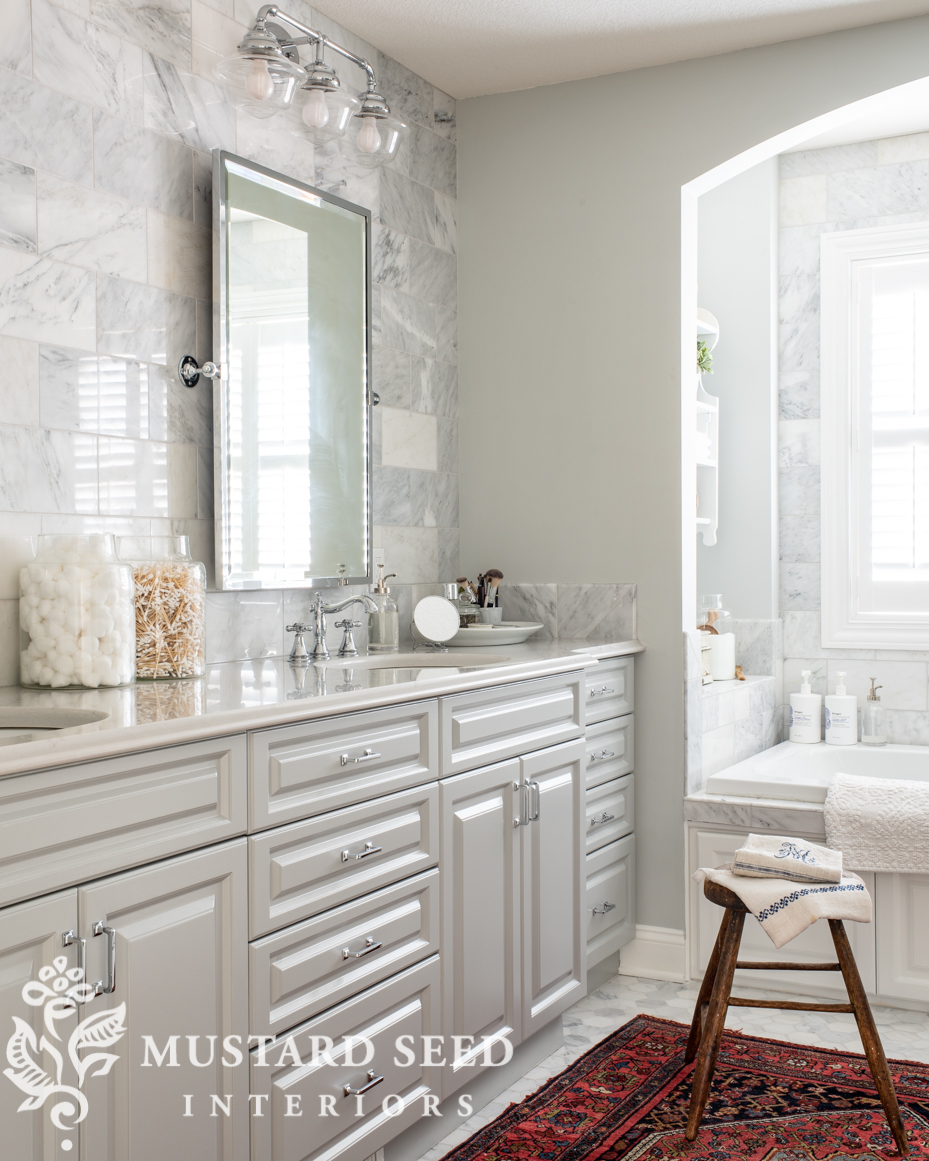 master bathroom | miss mustard seed