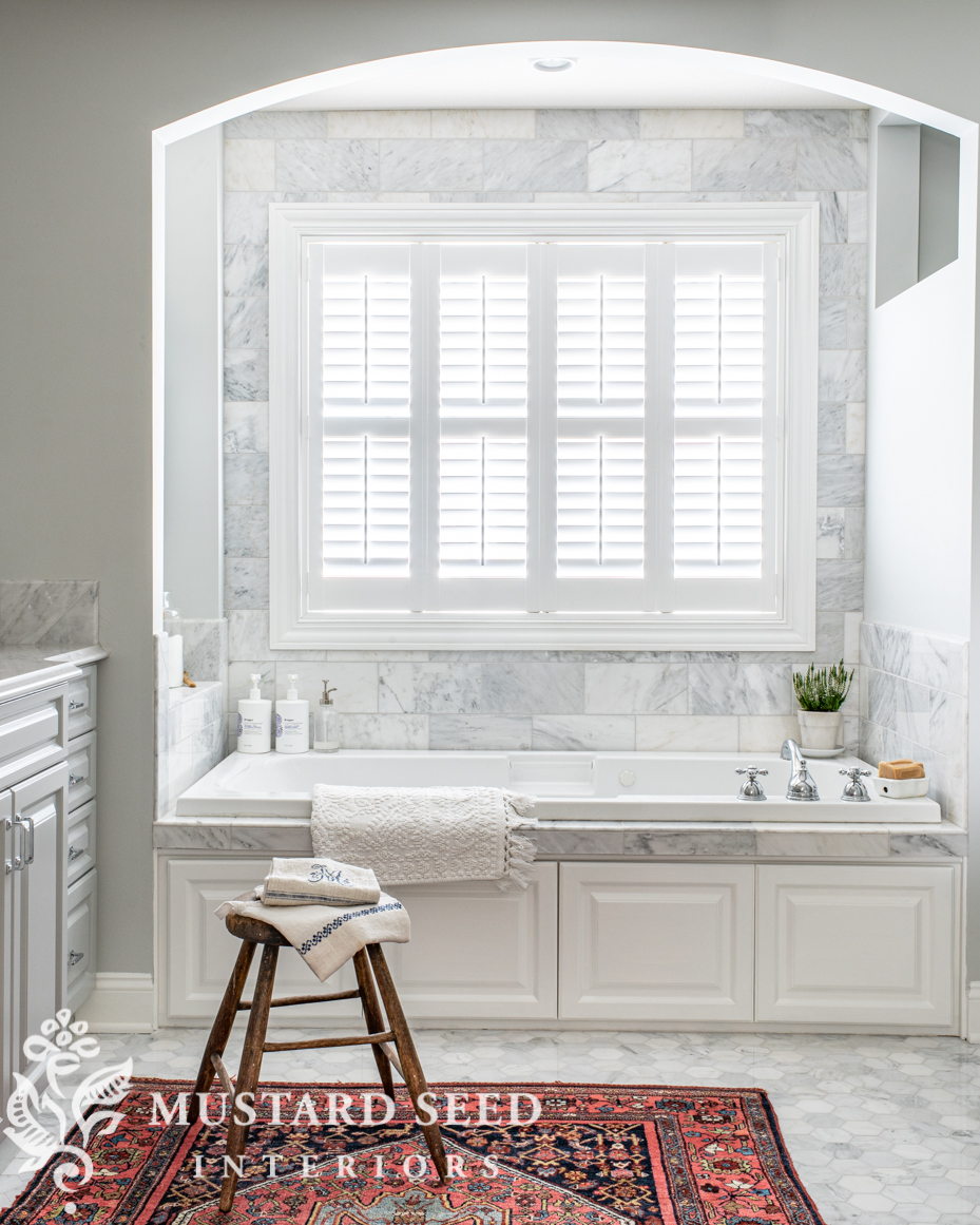 master bathroom | miss mustard seed