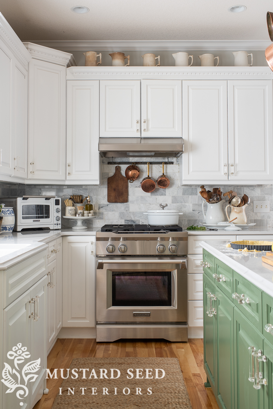 evolution of our kitchen makeover | miss mustard seed