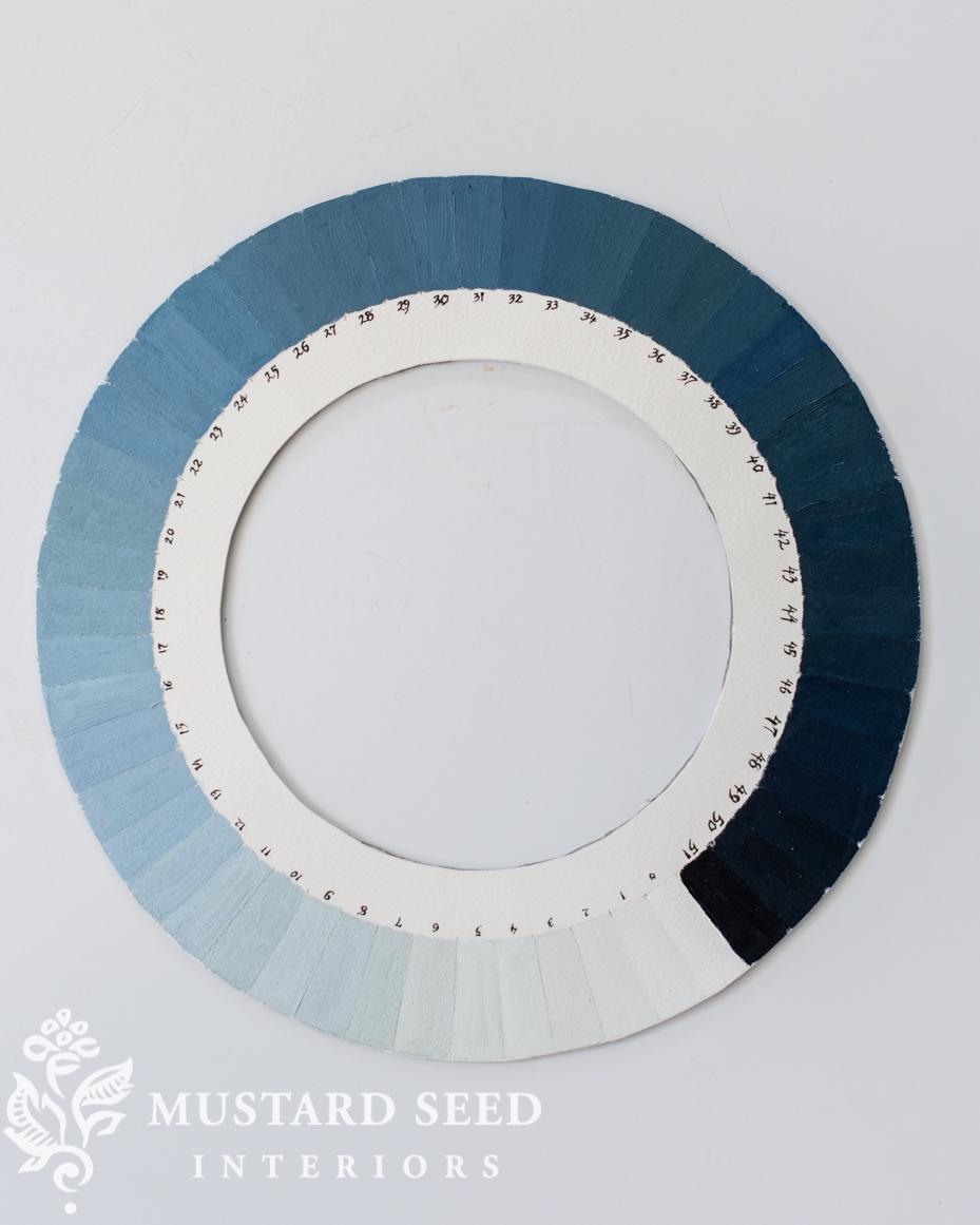 marian parsons fine art | cyanometer | my current palette | miss mustard seed