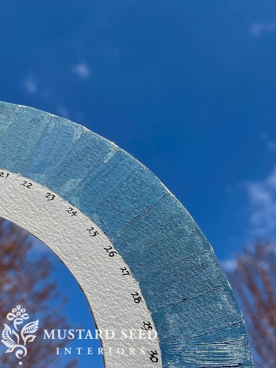 how to make a cyanometer | miss mustard seed