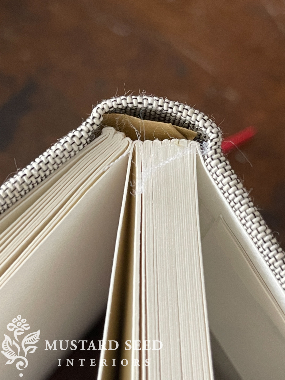 customizing a sketchbook | miss mustard seed