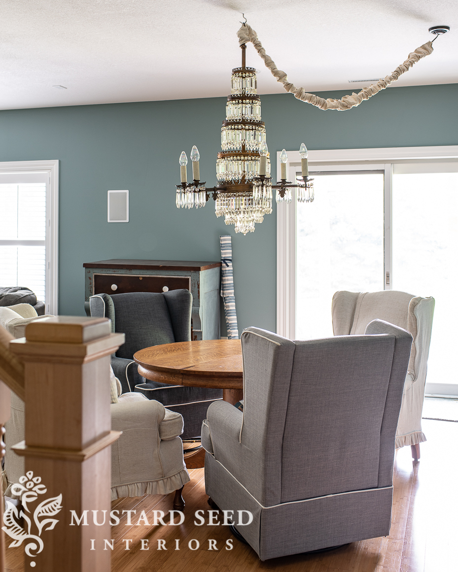basement family room | miss mustard seed