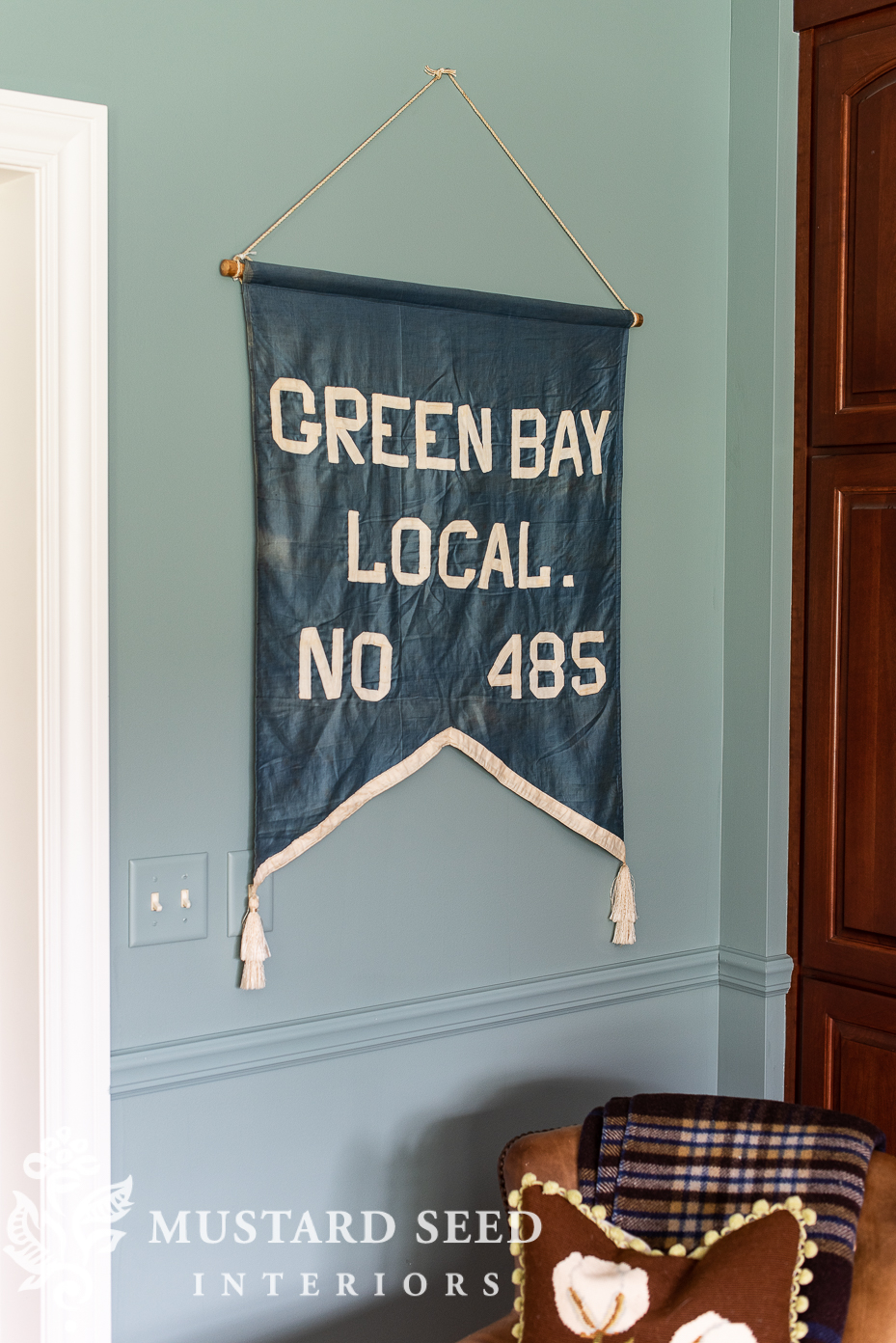 green bay local no. 485 banner | miss mustard seed