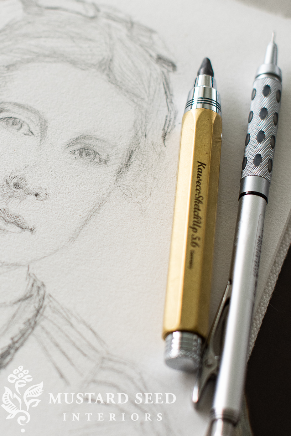 kaweco brass pencil clutch | miss mustard seed