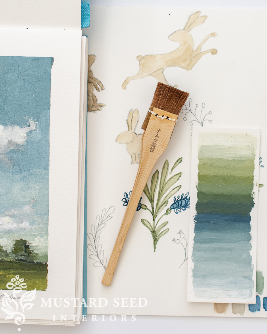 japanese gradation brush | miss mustard seed