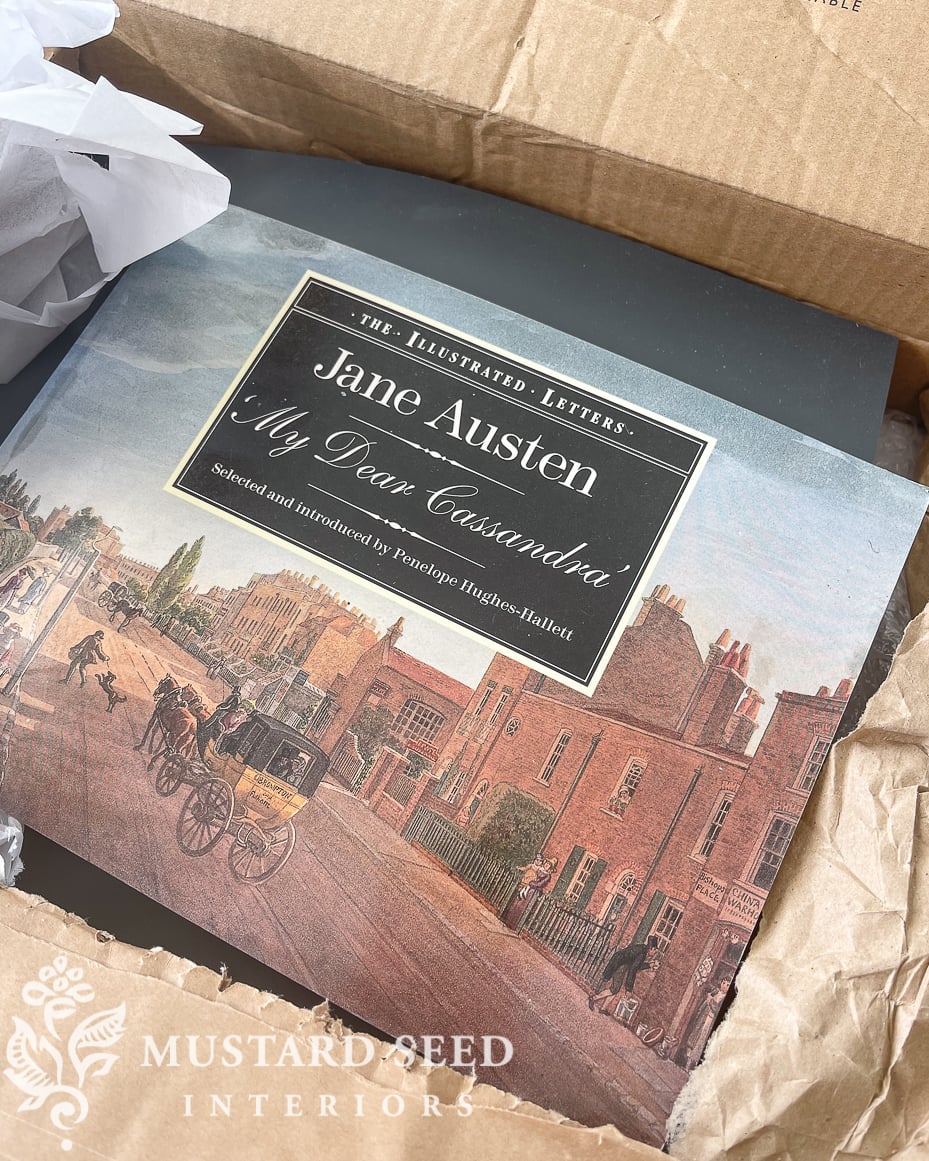 jane austen | my dear cassandra book | miss mustard seed