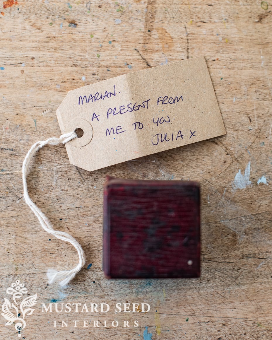 antique traveling inkwell | miss mustard seed