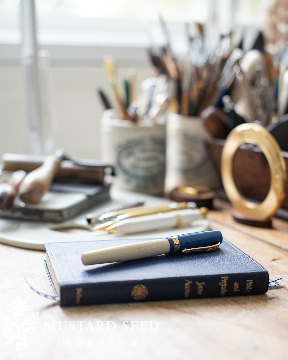fountain pen | price and prejudice | miss mustard seed