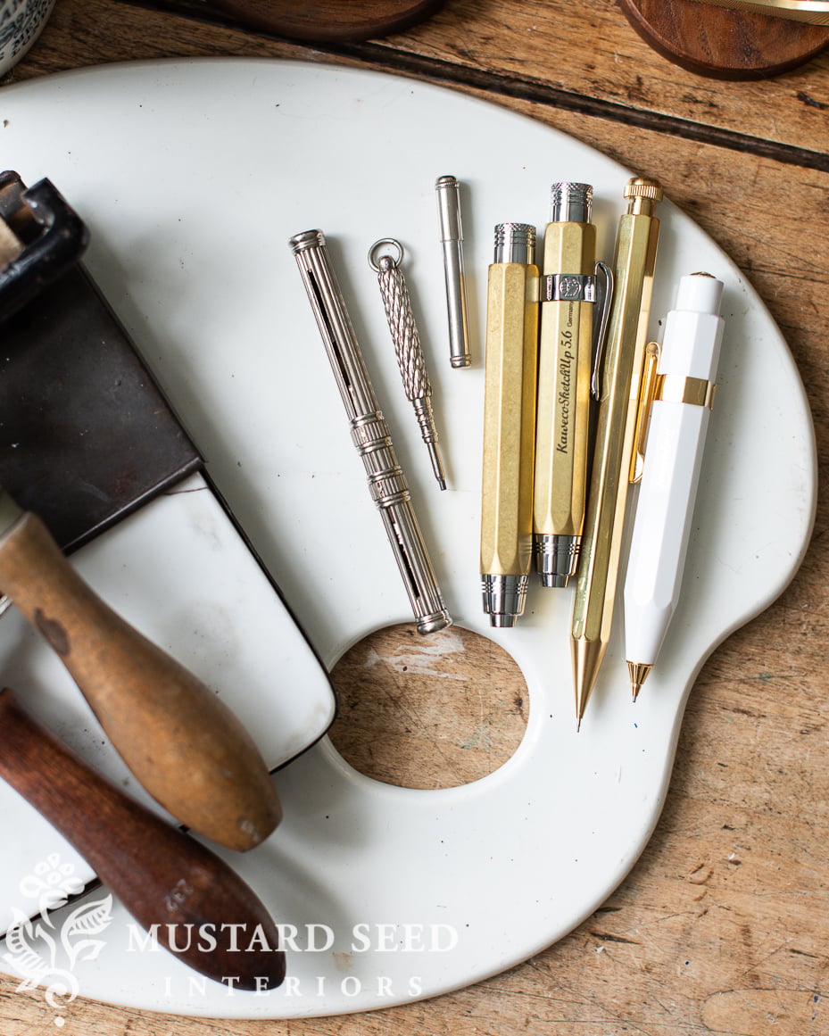 kaweco pencils and lead clutches | miss mustard seed