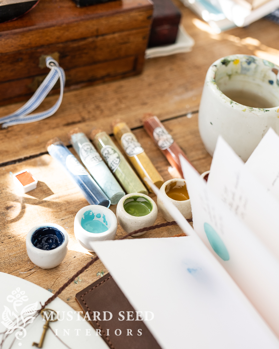 choosing keeping paint pigments | miss mustard seed