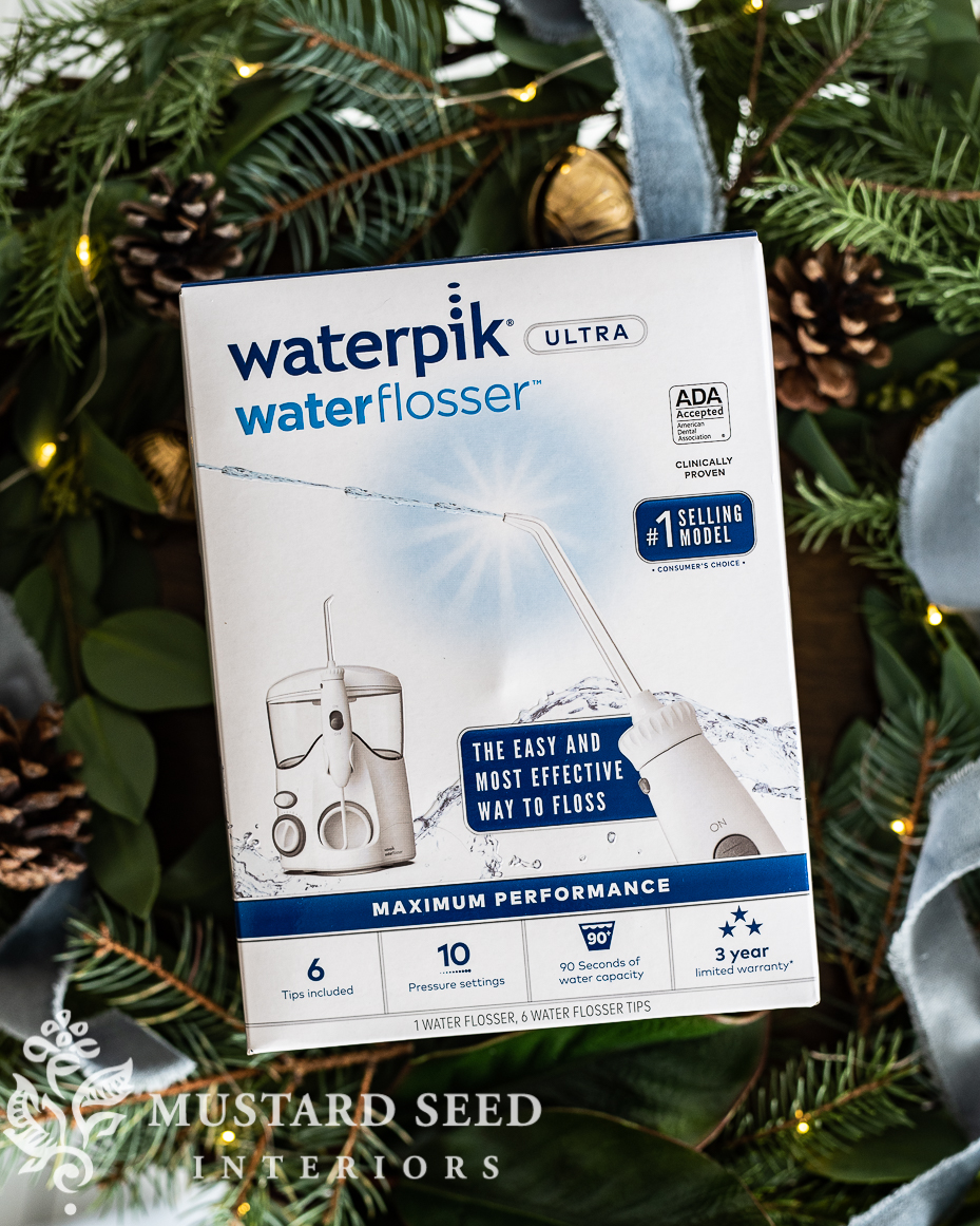 gift ideas from walmart | waterpik waterflosser | miss mustard seed