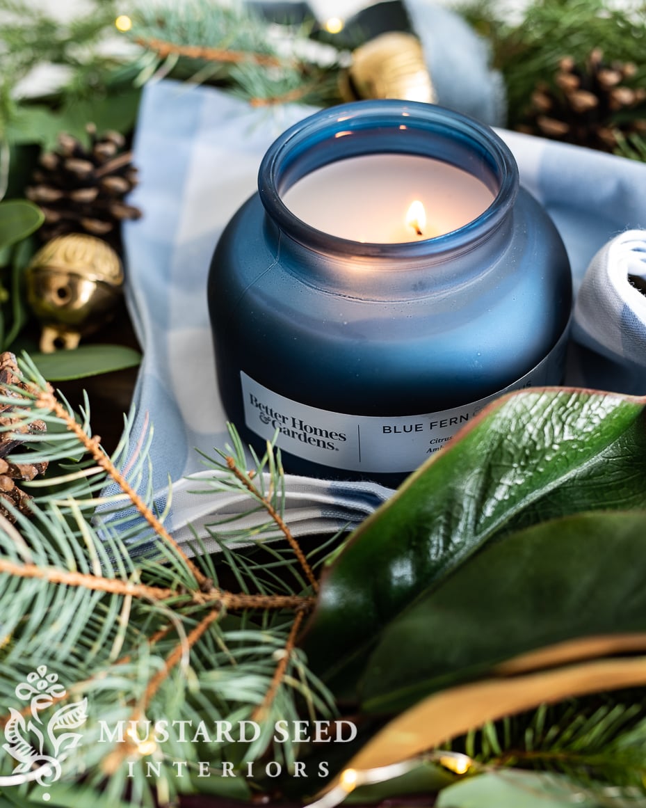 gift ideas from walmart | BHG candle | miss mustard seed