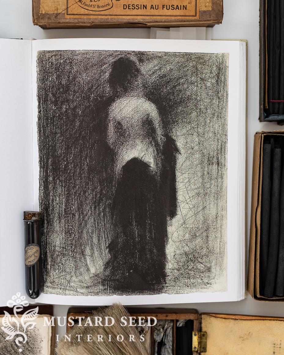 seurat the drawings book | miss mustard seed