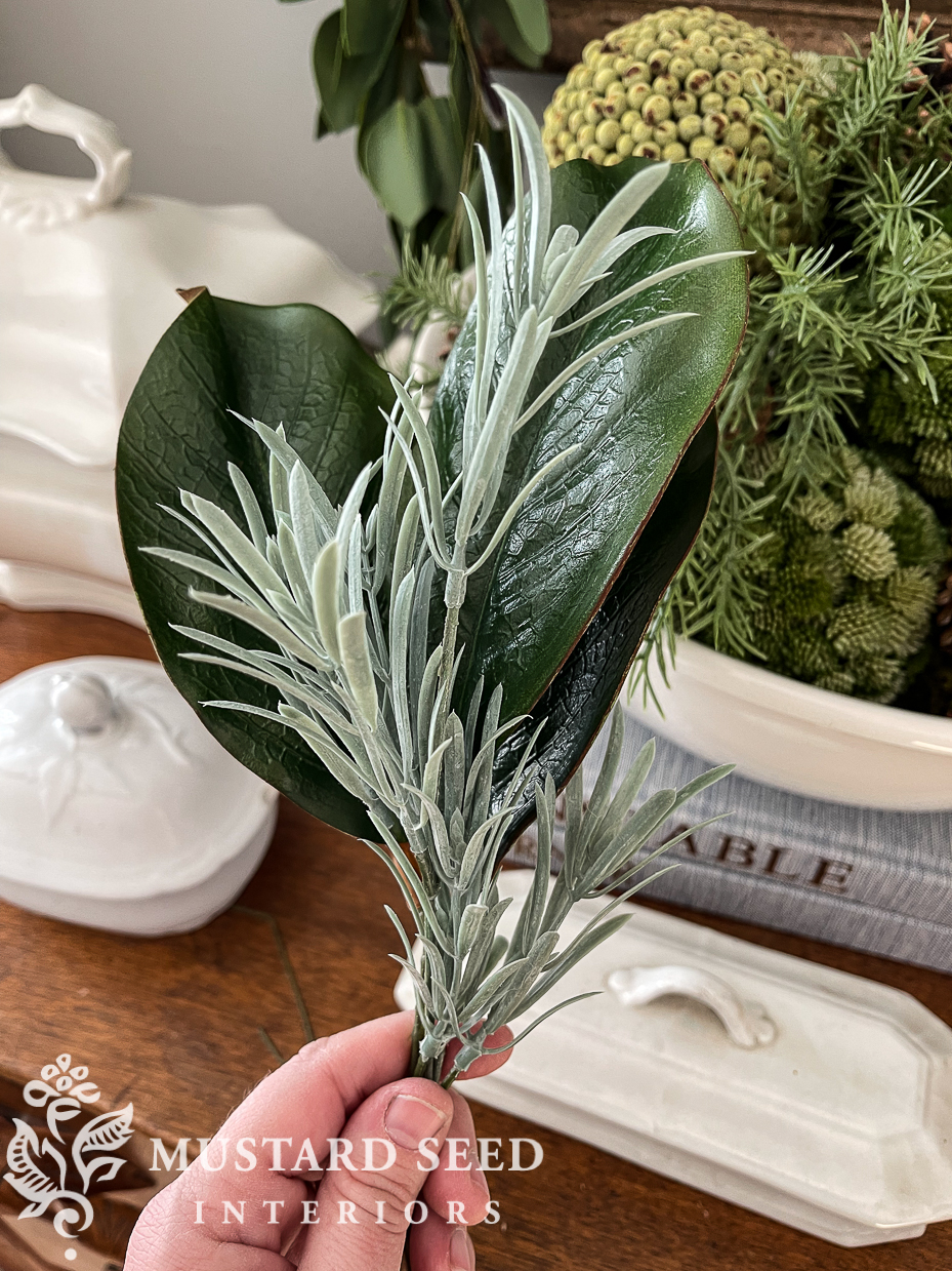 creating beautiful christmas garland | holiday decorating | miss mustard seed
