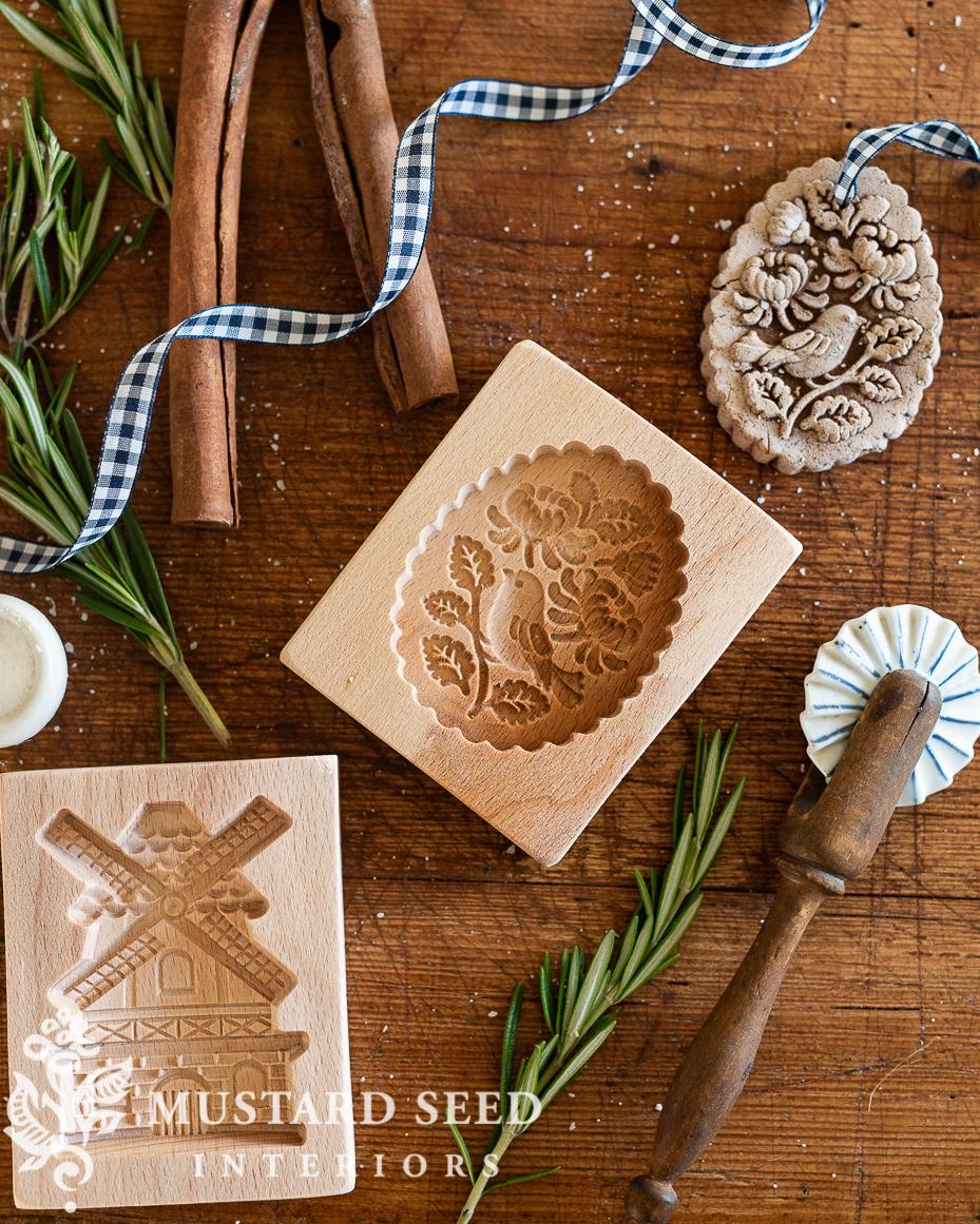 salt dough ornaments | recipes and molds | miss mustard seed