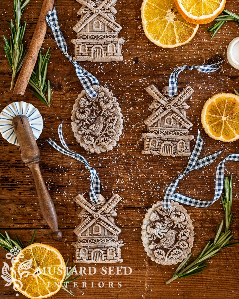 salt dough ornaments | recipes and molds | miss mustard seed