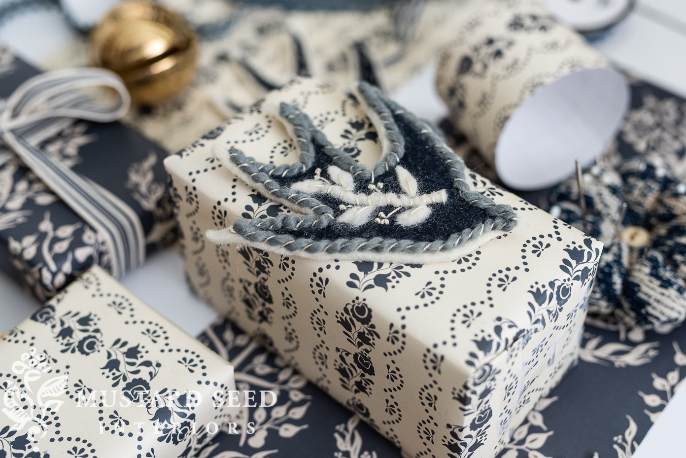 miss mustard seed wrapping paper designs | miss mustard seed