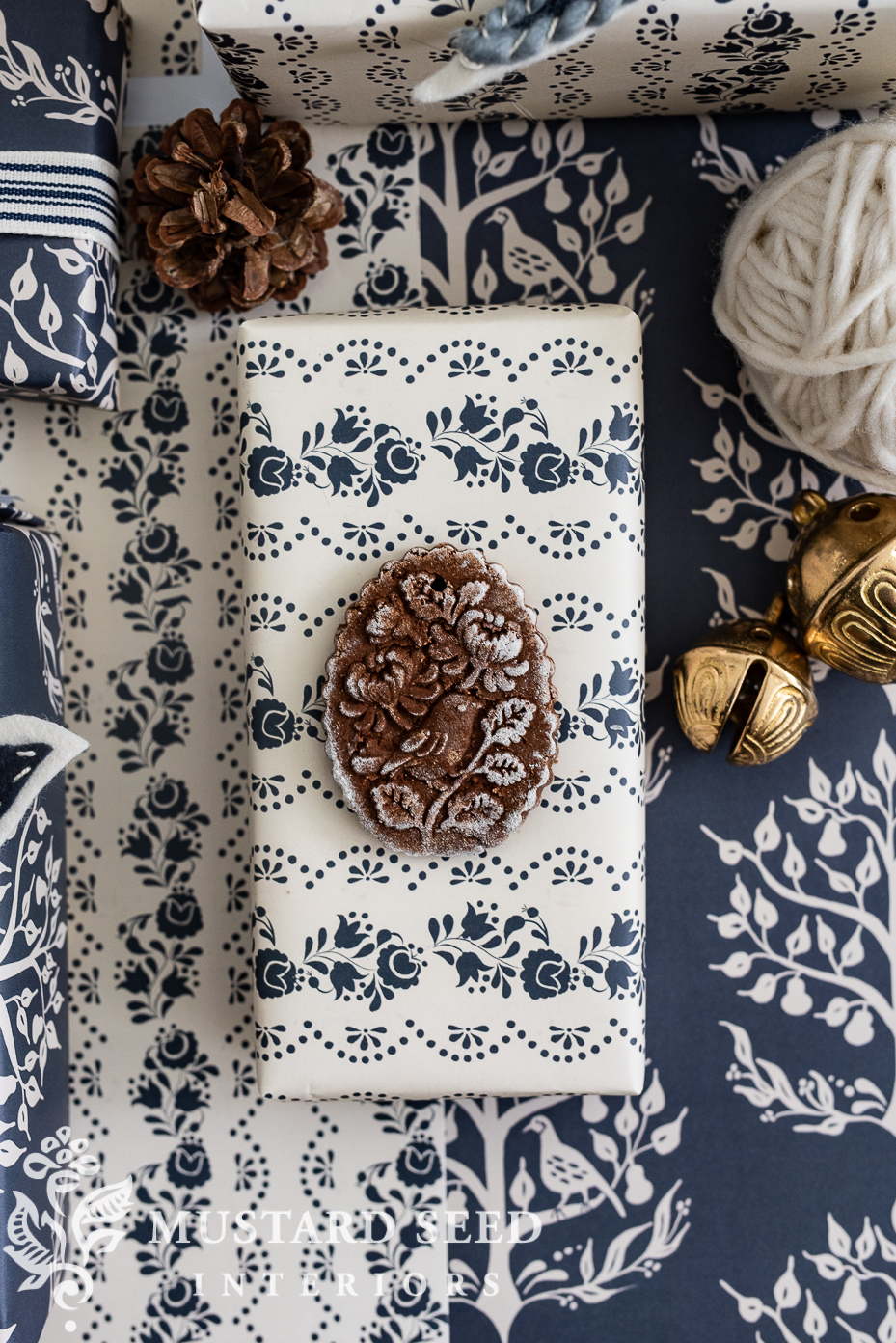 miss mustard seed wrapping paper designs | miss mustard seed