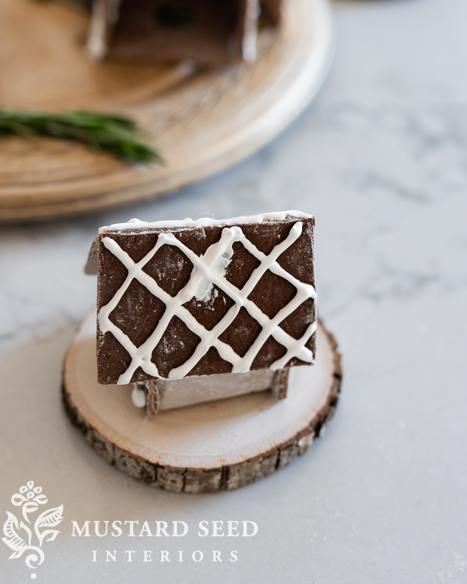 salt dough gingerbread houses | christmas crafts | miss mustard seed