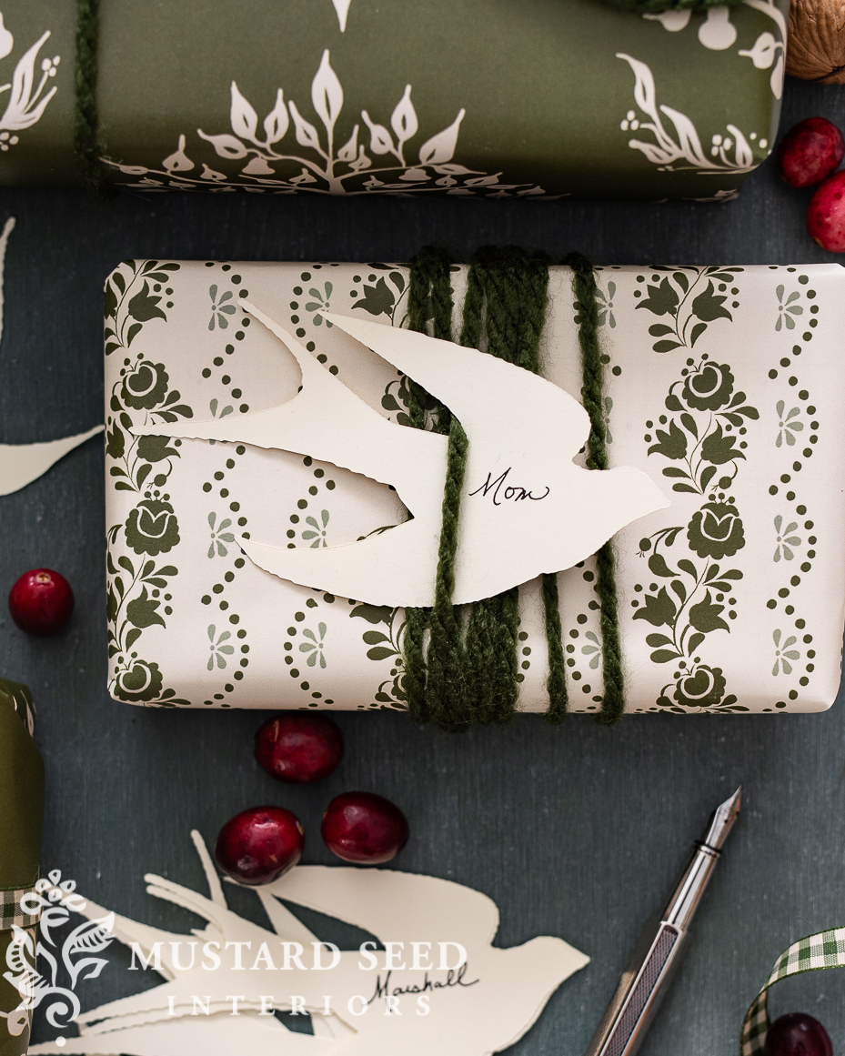custom cut gift tags | cricut maker project | christmas crafts | miss mustard seed