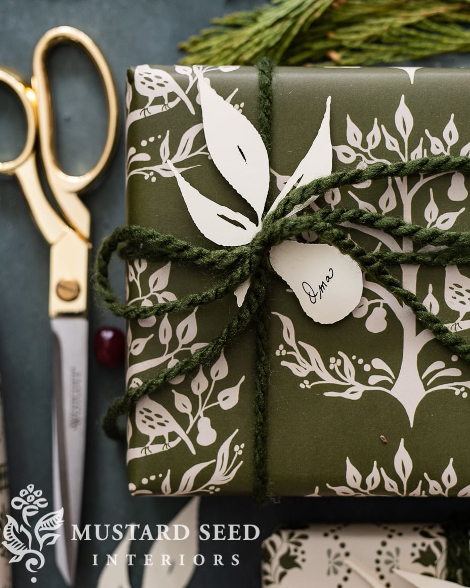 custom cut gift tags | miss mustard seed